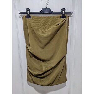 Sandra Angelozzi | Ruched Mesh Skirt